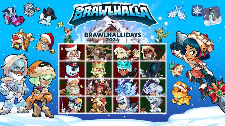 Pertarungan multiplayer Brawlhalla dengan karakter unik di arena