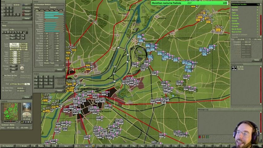 Gameplay Command Ops 2 Core Game menampilkan strategi unit militer di medan perang