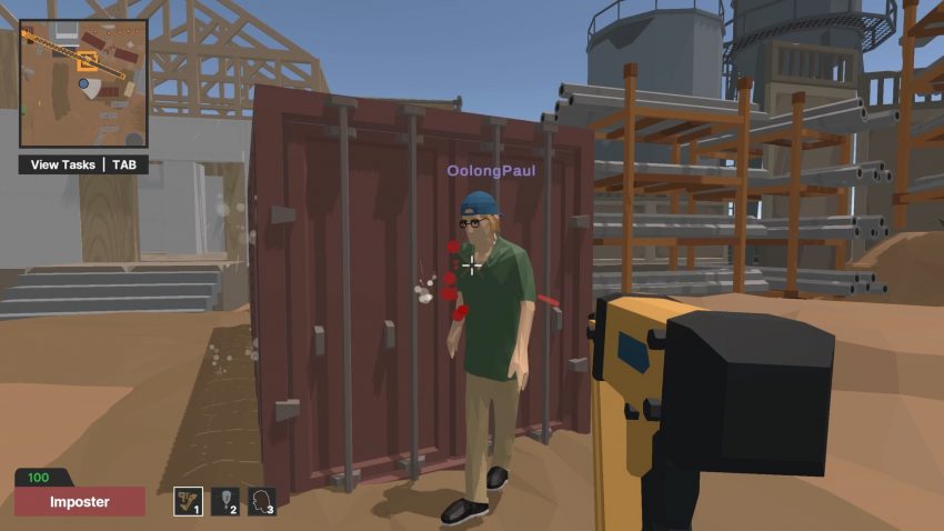 Karakter utama Deducto sedang bertarung dengan skill unik