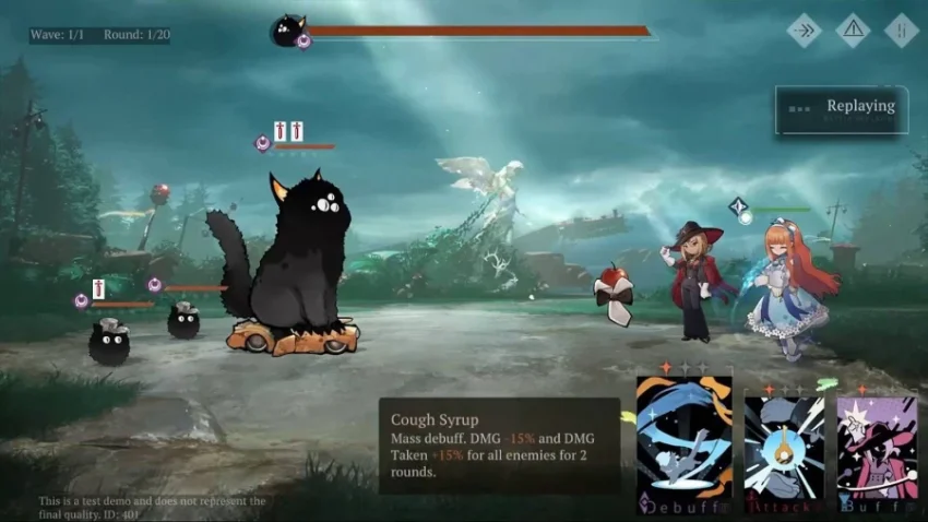 Ilustrasi dunia retro dalam game Reverse: 1999 dengan karakter utama dan musuh klasik