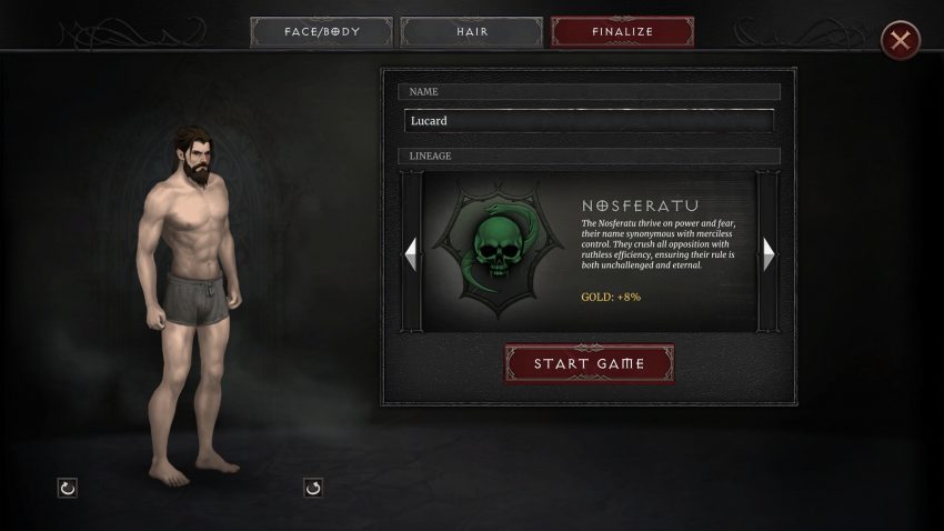 Gameplay Vampire’s Fall 2 menampilkan karakter vampir menjelajahi dunia open world bertema dark fantasy