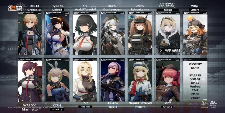 Karakter T-Doll populer di game Girls' Frontline siap bertempur