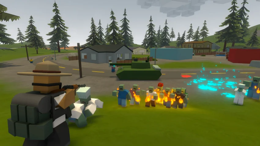 tips bertahan hidup di Unturned karakter zombie