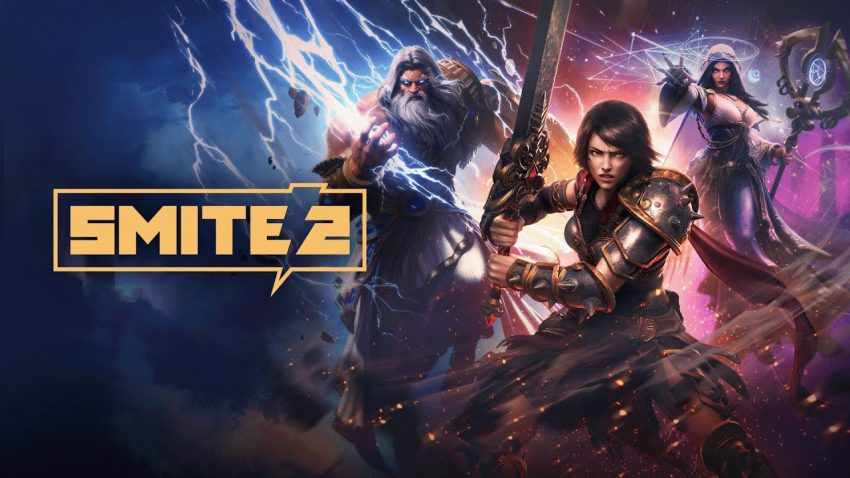 Thor hero SMITE 2 menyerang musuh di arena MOBA