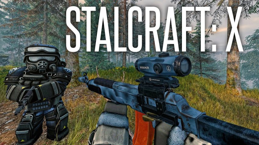 Gameplay STALCRAFT X FPS survival MMO dengan dunia anomali dan PvP intens
