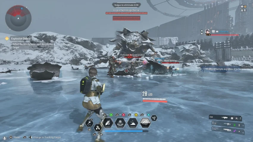 Gameplay The First Descendant mode co-op dengan grafis Unreal Engine 5