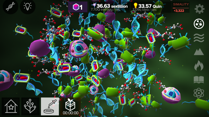 Cell to Singularity evolution tree gameplay dari sel hingga manusia