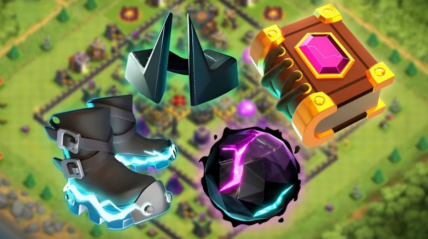 Hero Equipment terbaik Clash of Clans tier list Barbarian King Archer Queen Grand Warden