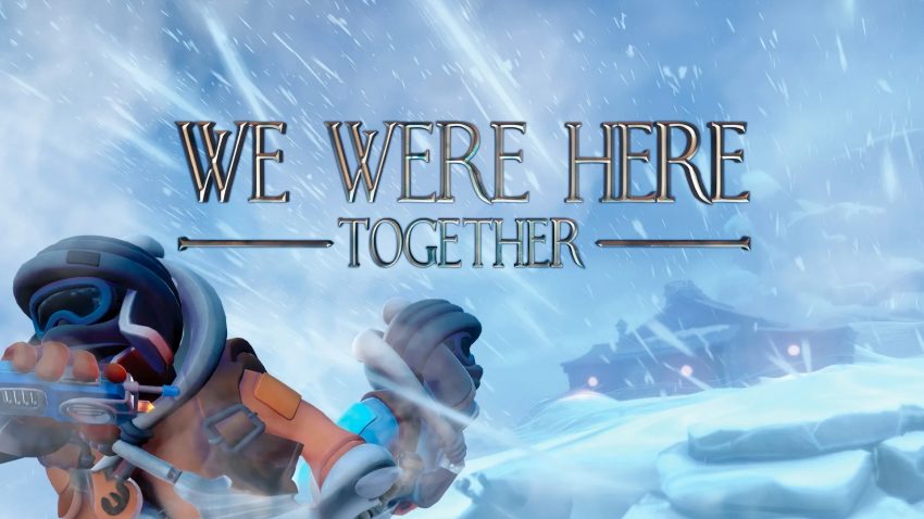 Gameplay We Were Here saat pemain menyelesaikan puzzle di kastil misterius