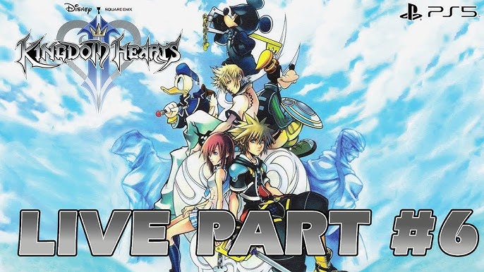 Karakter Sora, Donald, dan Goofy bertarung dalam KINGDOM HEARTS -HD 1.5+2.5 ReMIX-