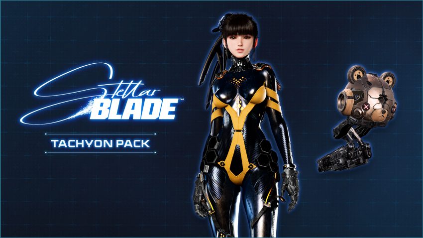 Karakter Eve sedang bertarung melawan Naytiba di game Stellar Blade PS5