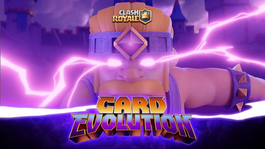 Bocoran tampilan kartu evolusi terbaru dalam update berita game Clash Royale 2026.