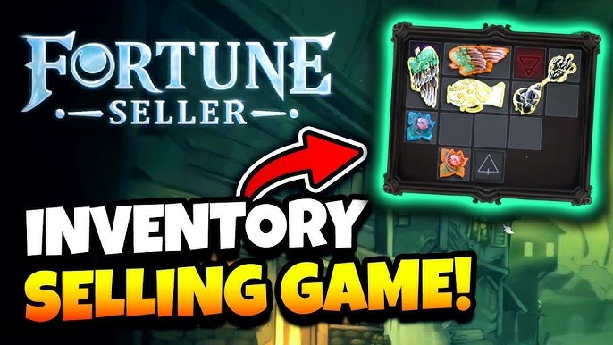 Gameplay Fortune Seller simulasi bisnis dan trading
