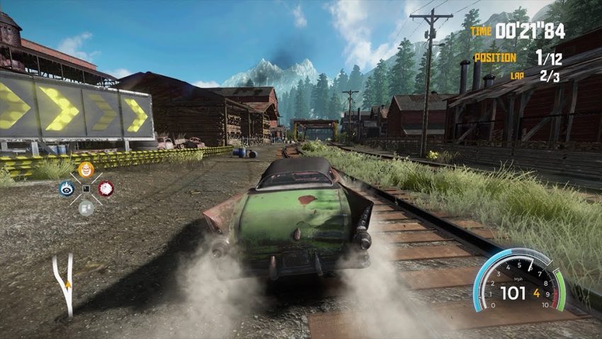 gameplay LEGO 2K Drive balapan mobil LEGO di dunia terbuka