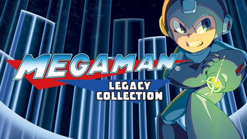 Gameplay Mega Man Legacy Collection dengan tampilan retro klasik 8-bit