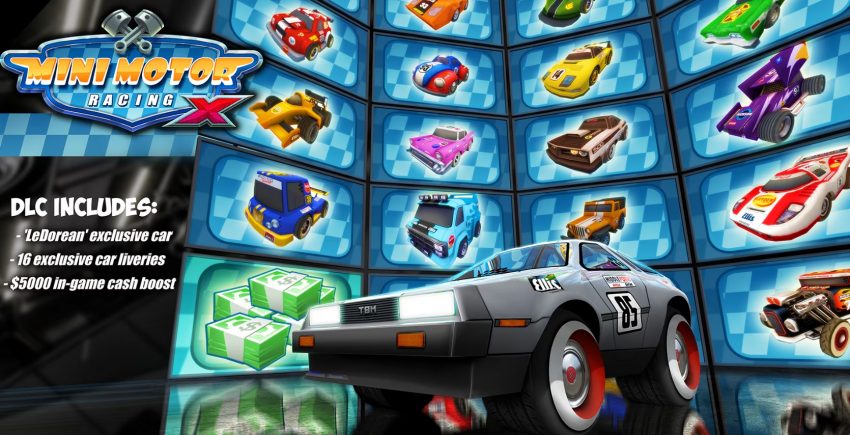 Mini Motor Racing X gameplay balapan mobil mini dengan grafis warna-warni