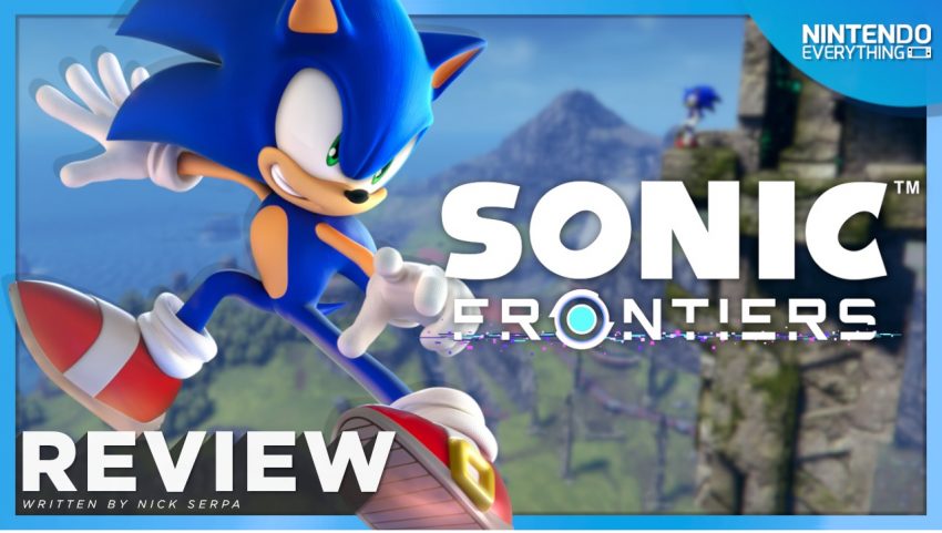 Sonic the Hedgehog bertarung melawan Titan di Sonic Frontiers