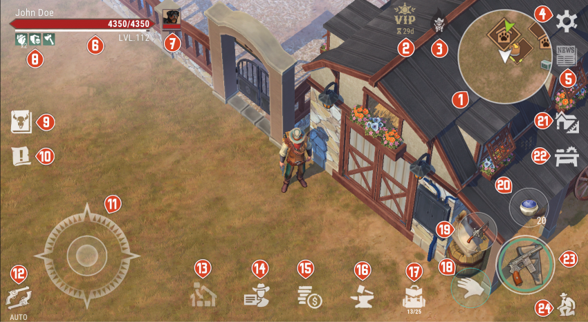 game Westland Survival gameplay survival koboi di wild west