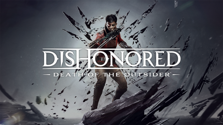 Karakter Billie Lurk menggunakan kekuatan Displace di Dishonored Death of the Outsider.