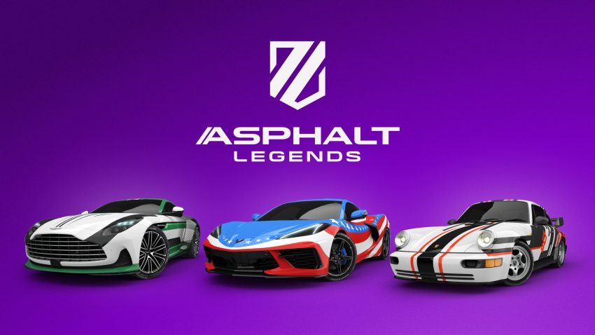 Gameplay Asphalt Legends dengan mobil super dan grafis balapan realistis
