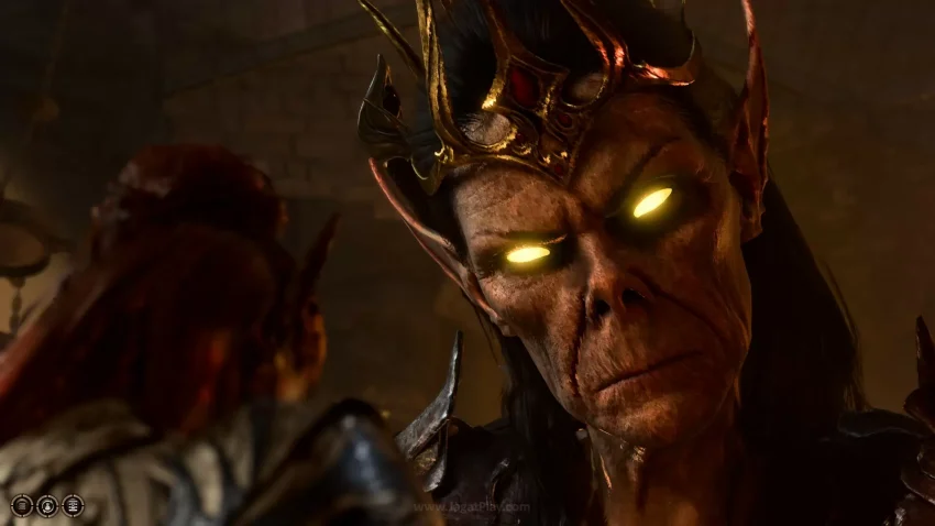 Karakter utama Baldur's Gate 3 sedang bertarung di dunia fantasi RPG