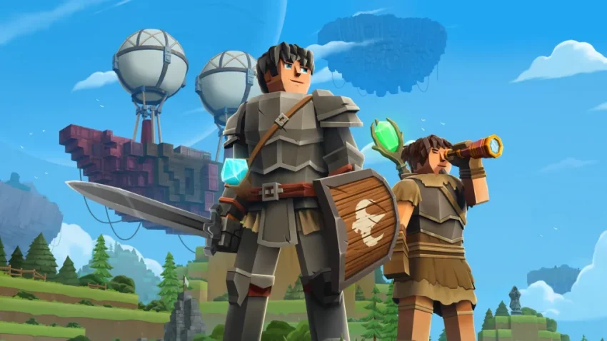 Gameplay Everwind game survival RPG dunia terbuka dengan dunia fantasi luas dan sistem crafting