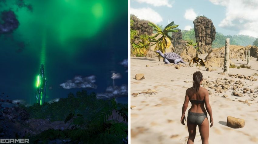 Gameplay RV There Yet dengan kendaraan RV di perjalanan santai