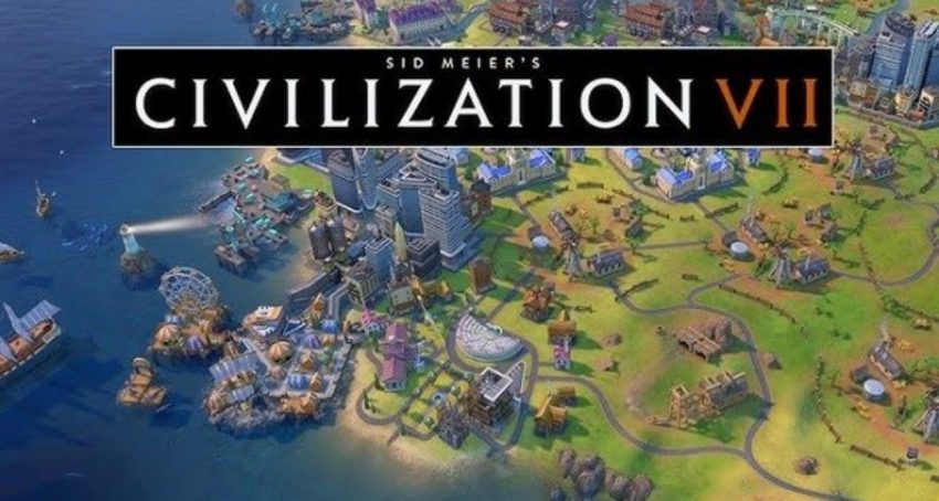 Gameplay Sid Meier's Civilization VII dengan tampilan peta strategi modern dan pembangunan peradaban