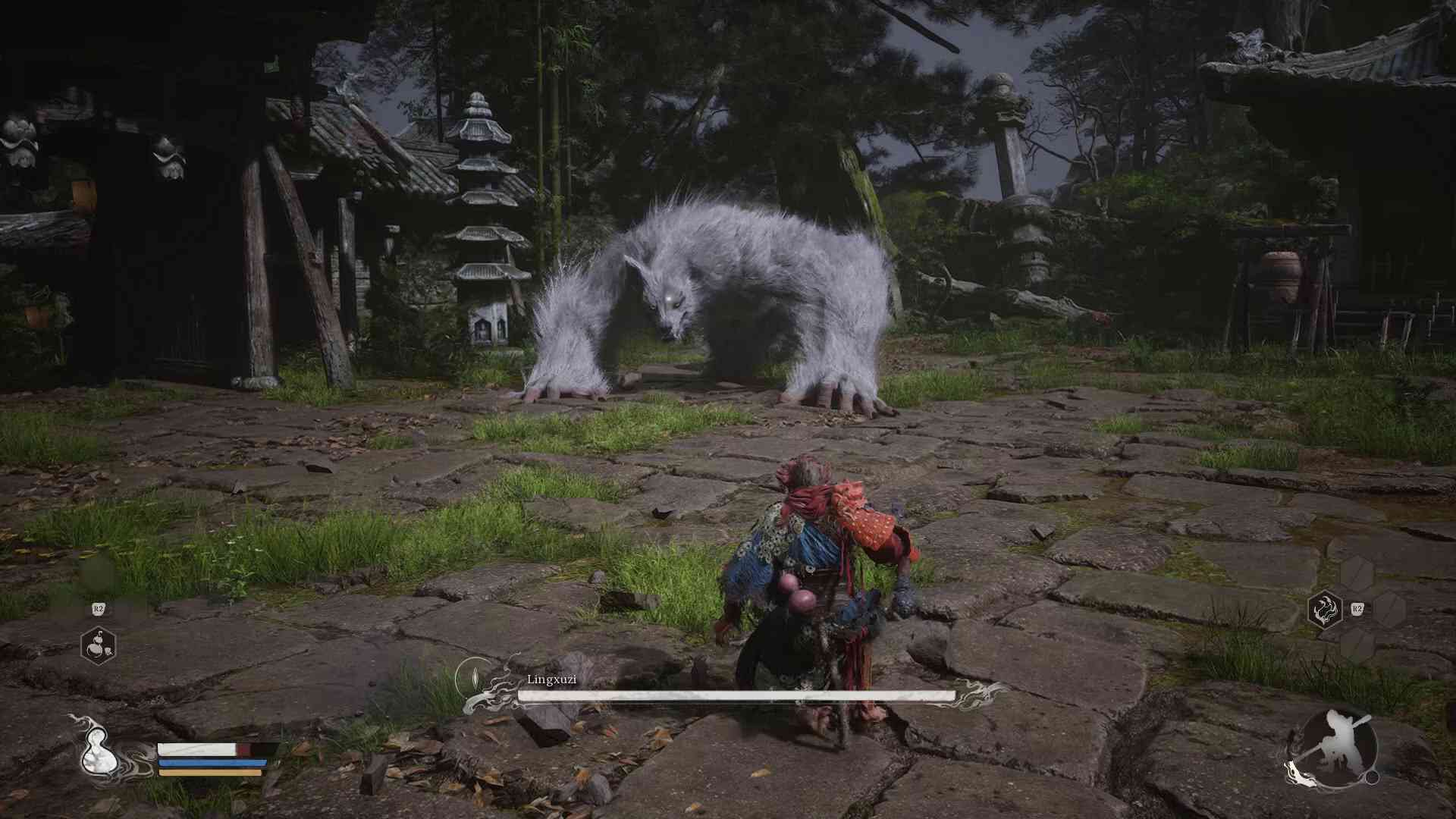 Black Myth Wukong gameplay action RPG di PC dengan pertarungan melawan bos epik