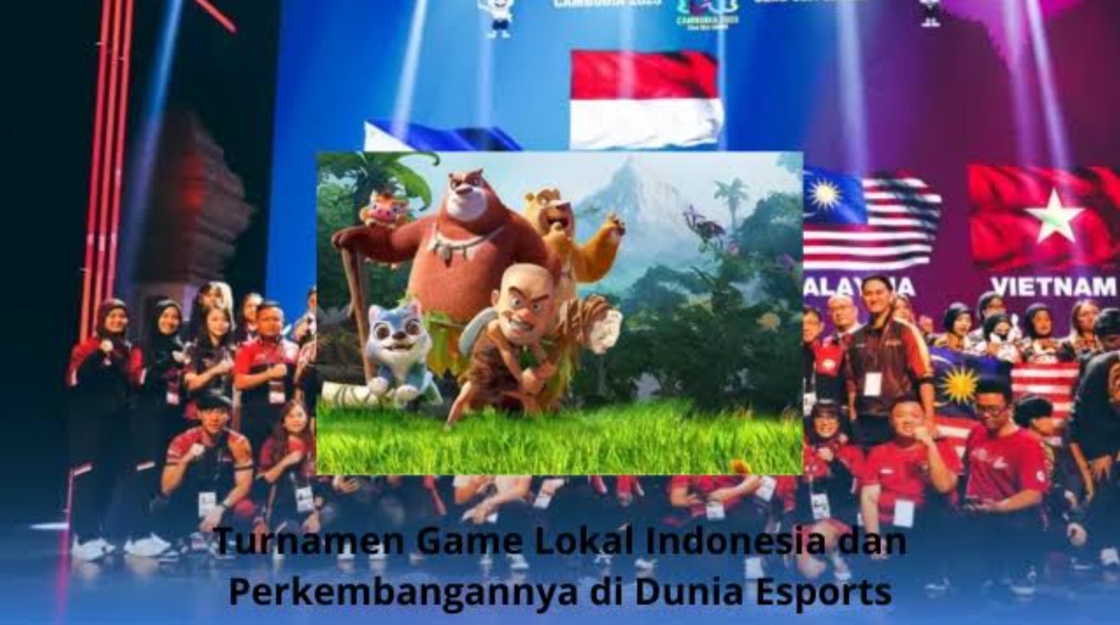 Perkembangan esports Indonesia 2026 dengan turnamen gaming profesional dan atlet esports sedang bertanding