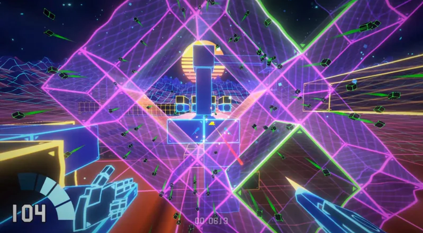 Cyber Hook game platformer futuristik dengan grappling hook