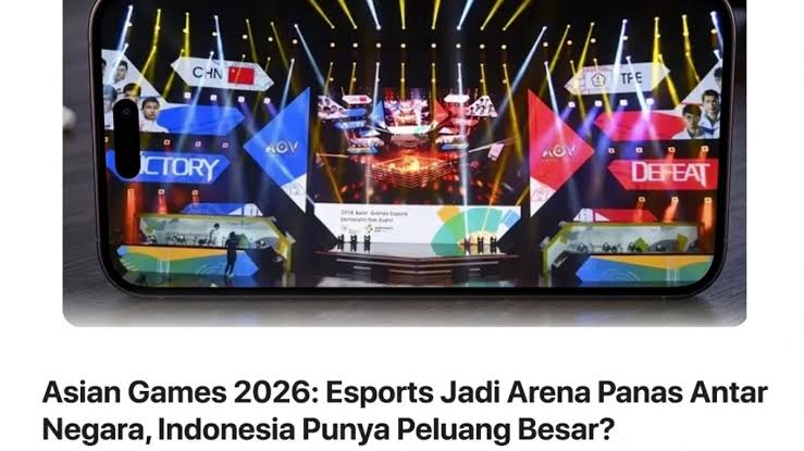 Pemain esports Indonesia bertanding dalam turnamen profesional tahun 2026