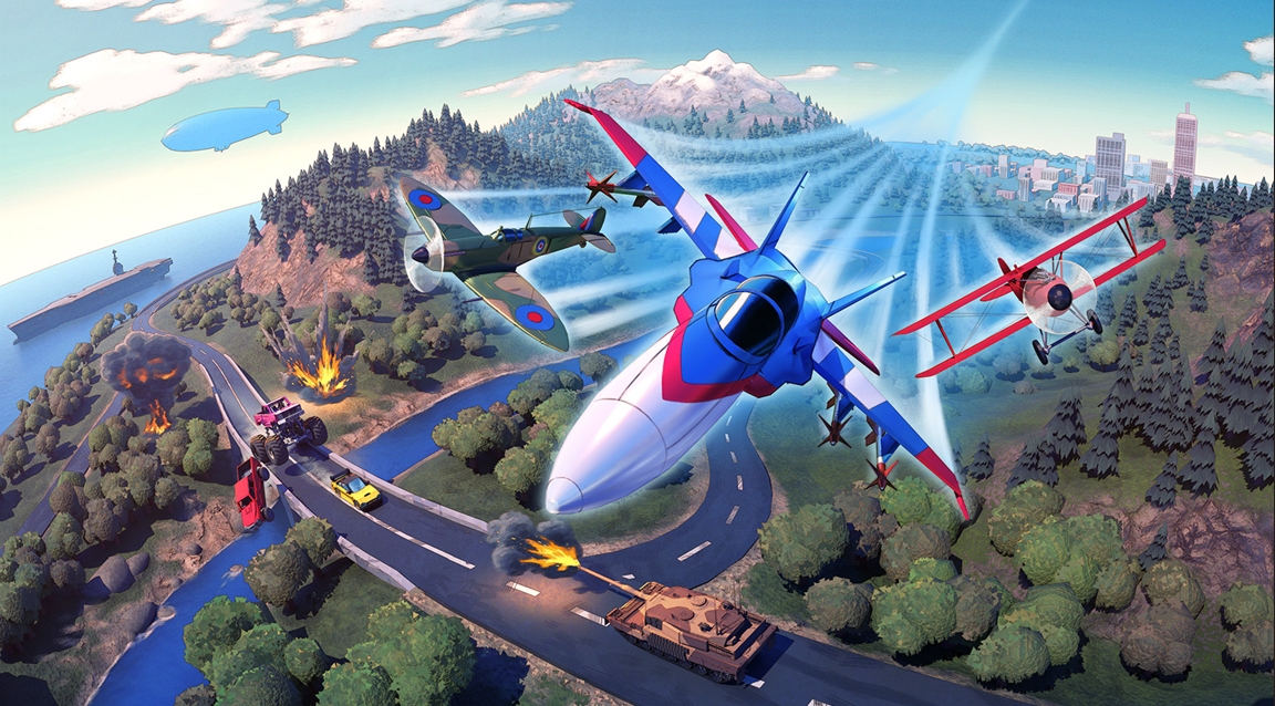 SimplePlanes game simulasi pesawat dengan desain pesawat kreatif