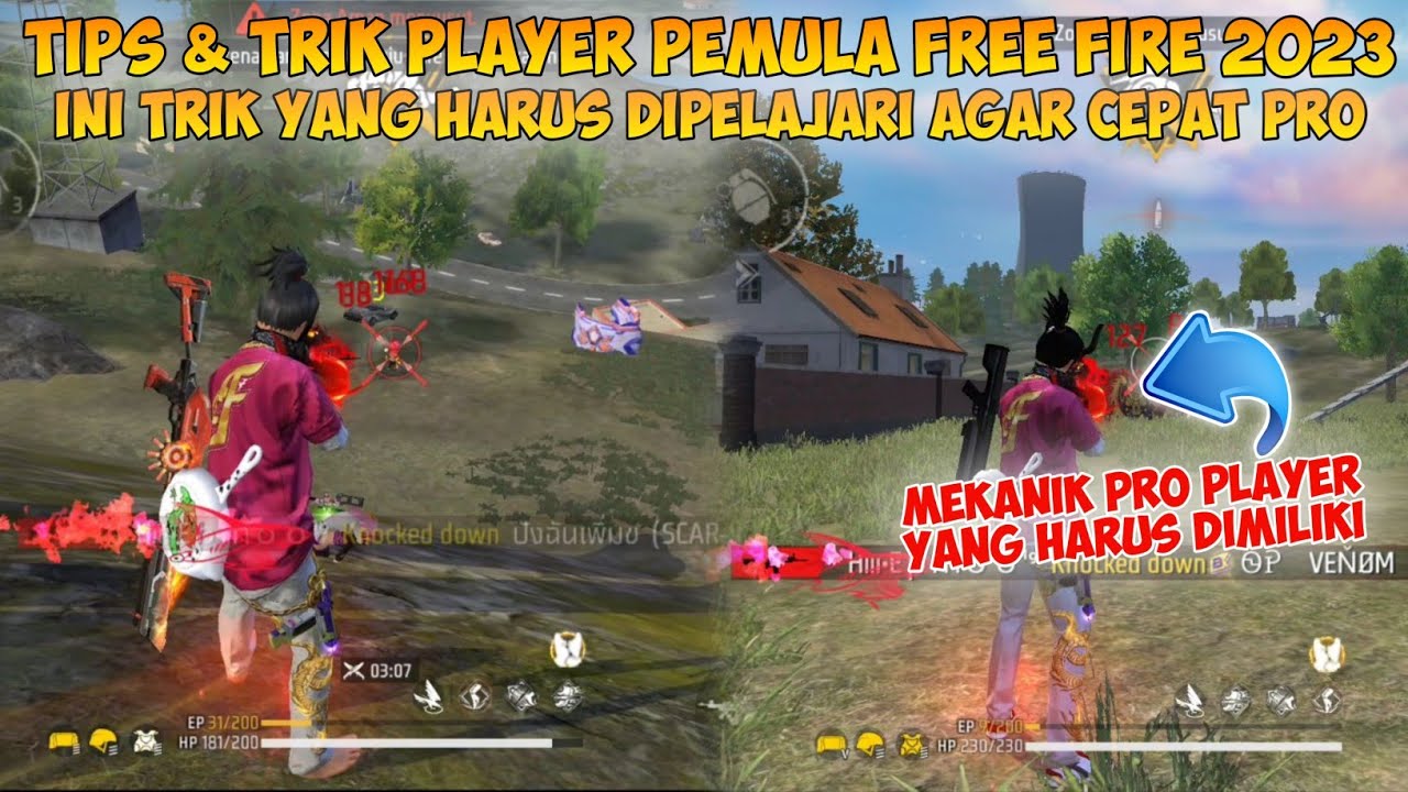 Tips pemula Free Fire untuk meningkatkan aim, movement, dan strategi bermain kompetitif
