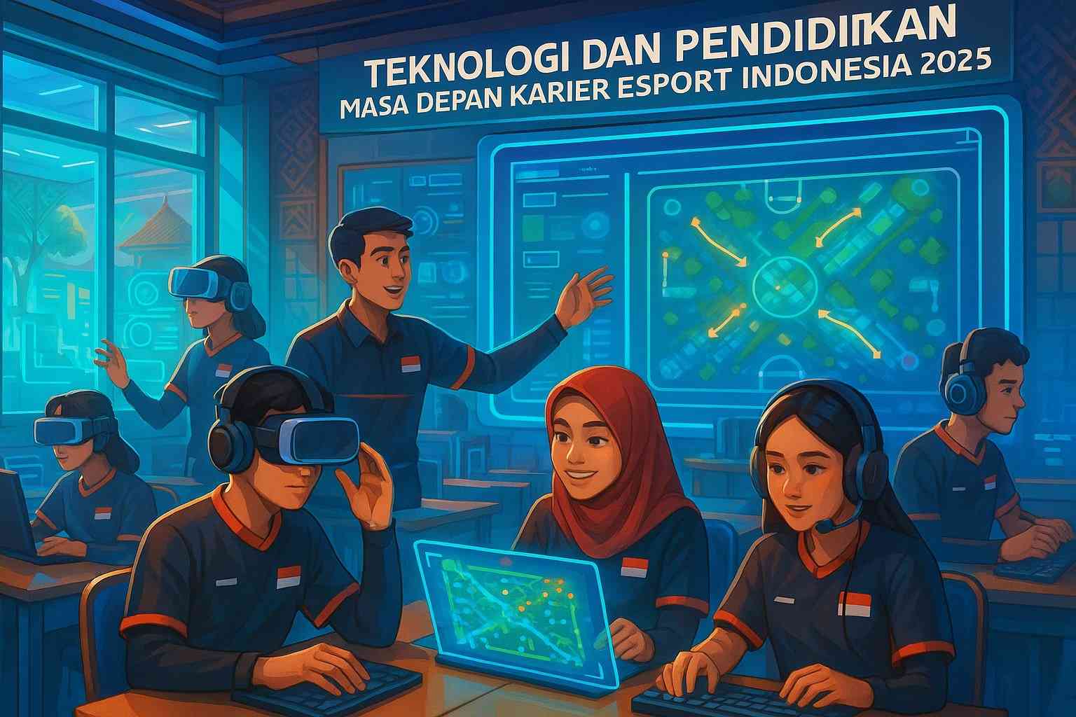Masa depan esports Indonesia dengan pemain profesional dan turnamen gaming kompetitif