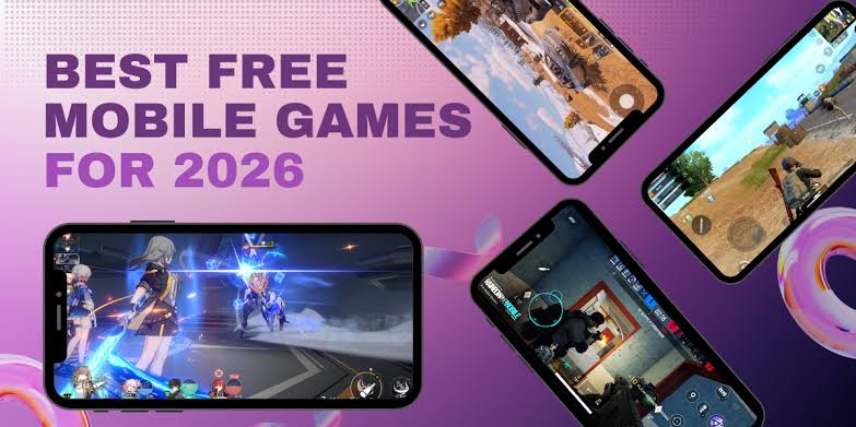 Mobile games 2026 dengan berbagai genre game di smartphone