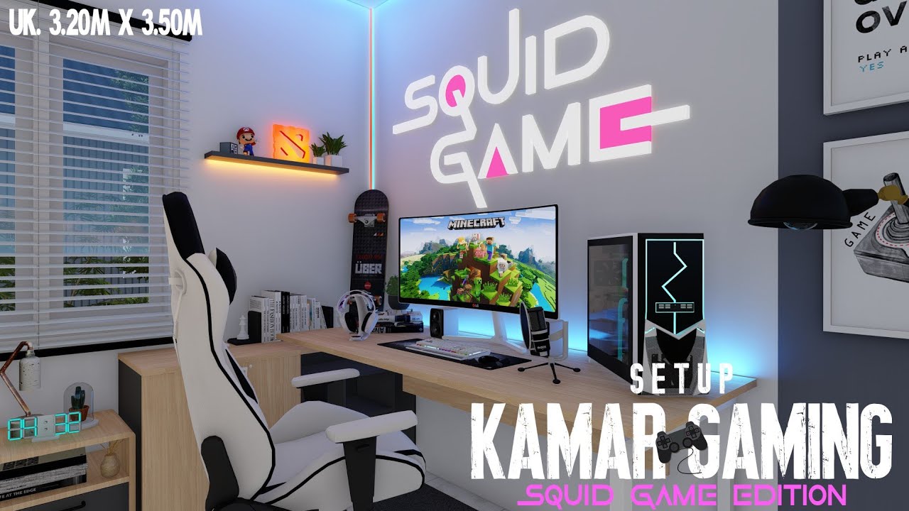 PC Games modern dimainkan menggunakan komputer gaming dengan monitor
